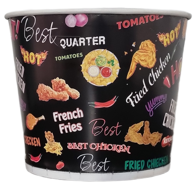سطل سوخاری عمومی - ظرف سوخاری کاغذی