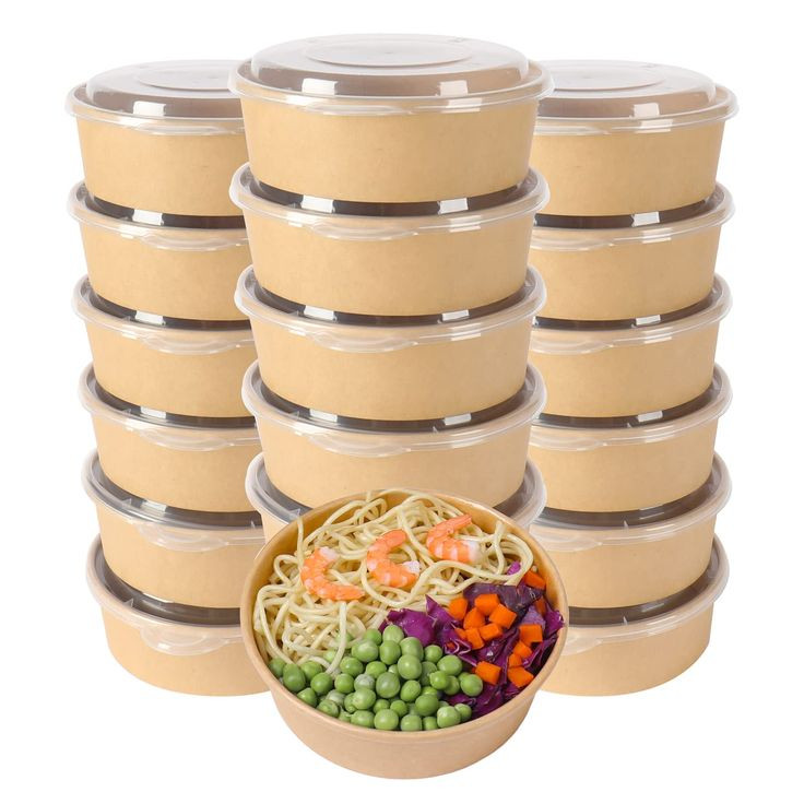 سطل سوخاری 1300 گرم فول کرافت تعداد در کارتن 400 عدد - (کاپو) - ظرف سوخاری کاغذی