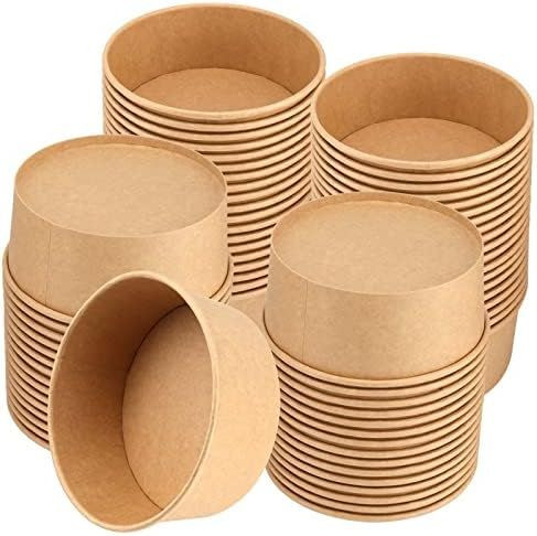 سطل سوخاری ۱۰۰۰ گرم فول کرافت تعداد در کارتن 440 عدد - (کاپو) - ظرف سوخاری کاغذی